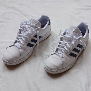 Adidas Grand Court White Sneakers 11.5 Mens
